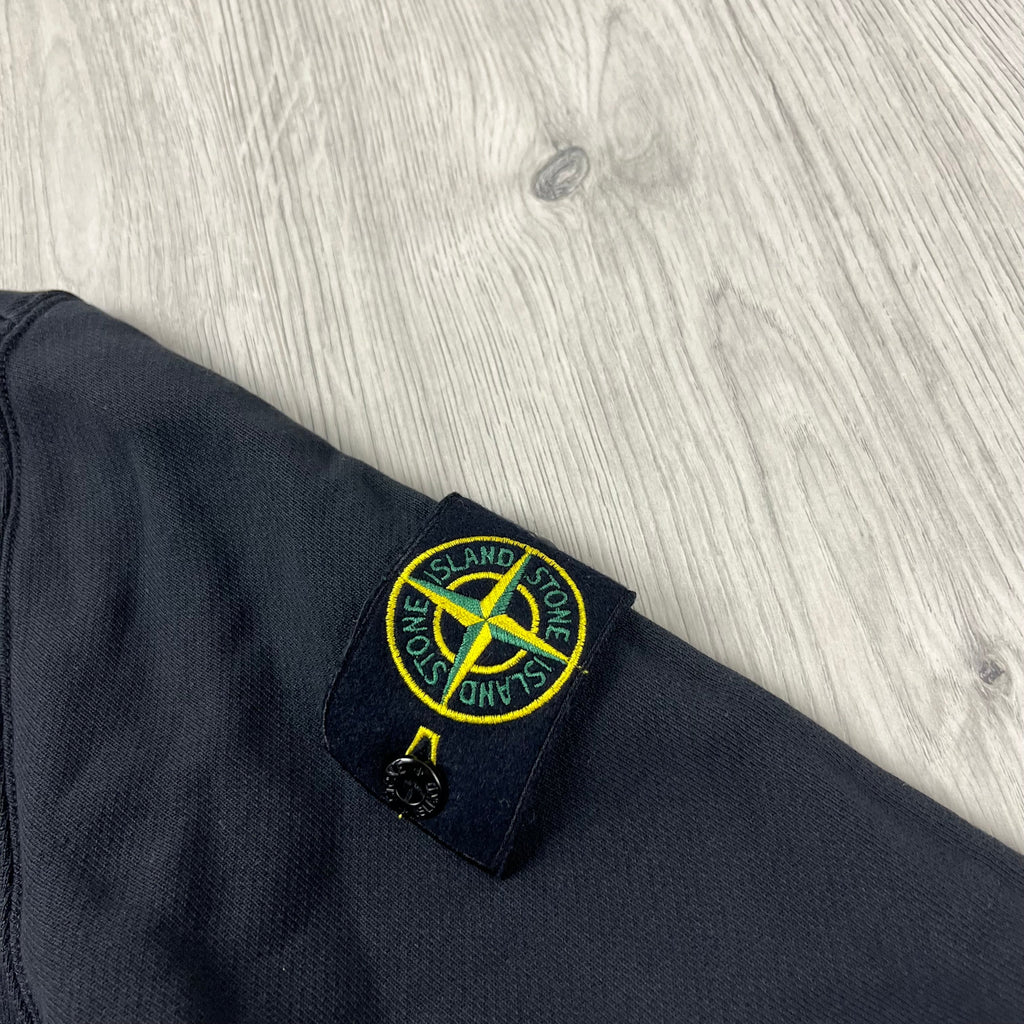 Stone Island Dyed Sweatshirt - Black Ironleague