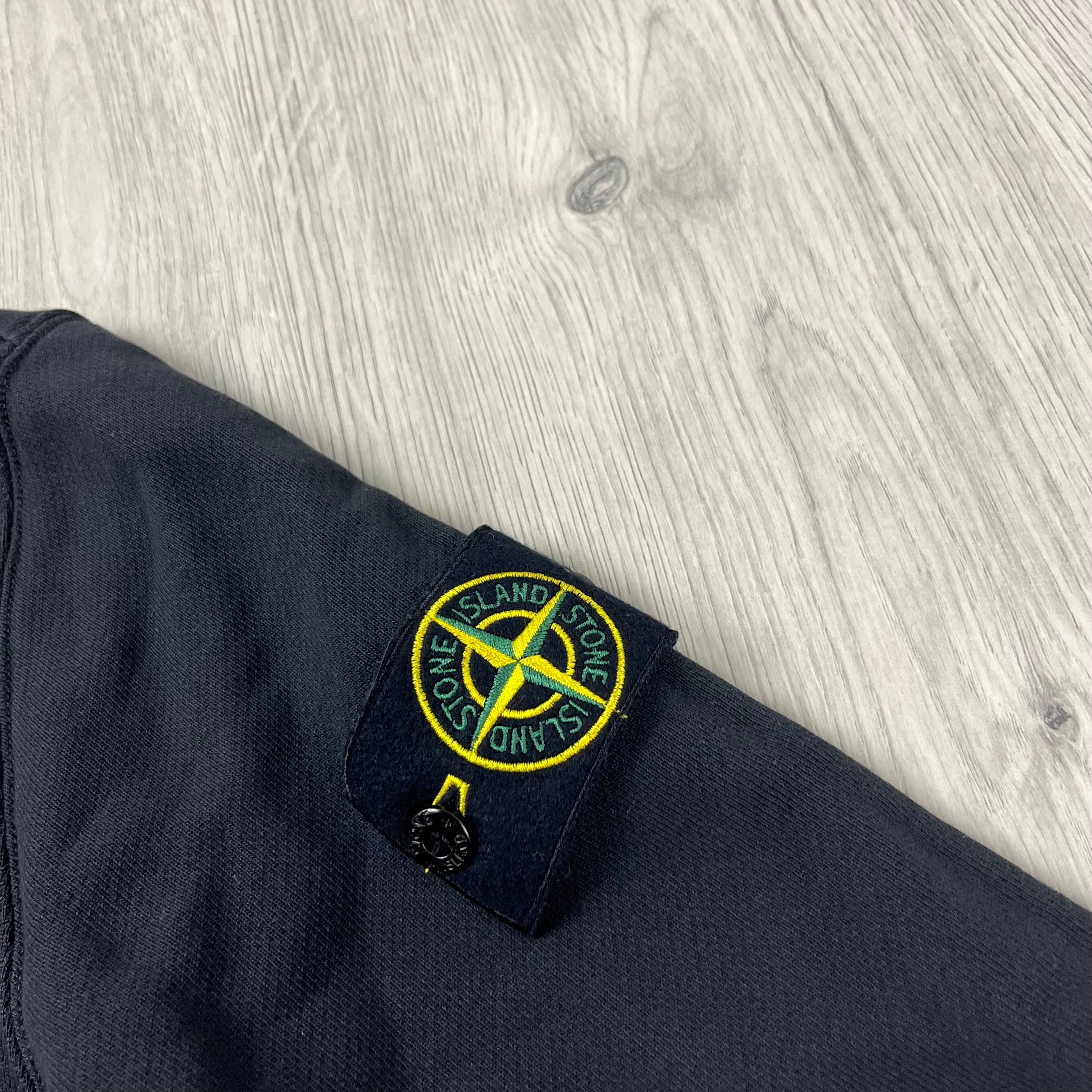 Stone Island Dyed Sweatshirt - Black Ironleague