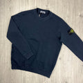 Stone Island Dyed Sweatshirt - Navy Ironleague