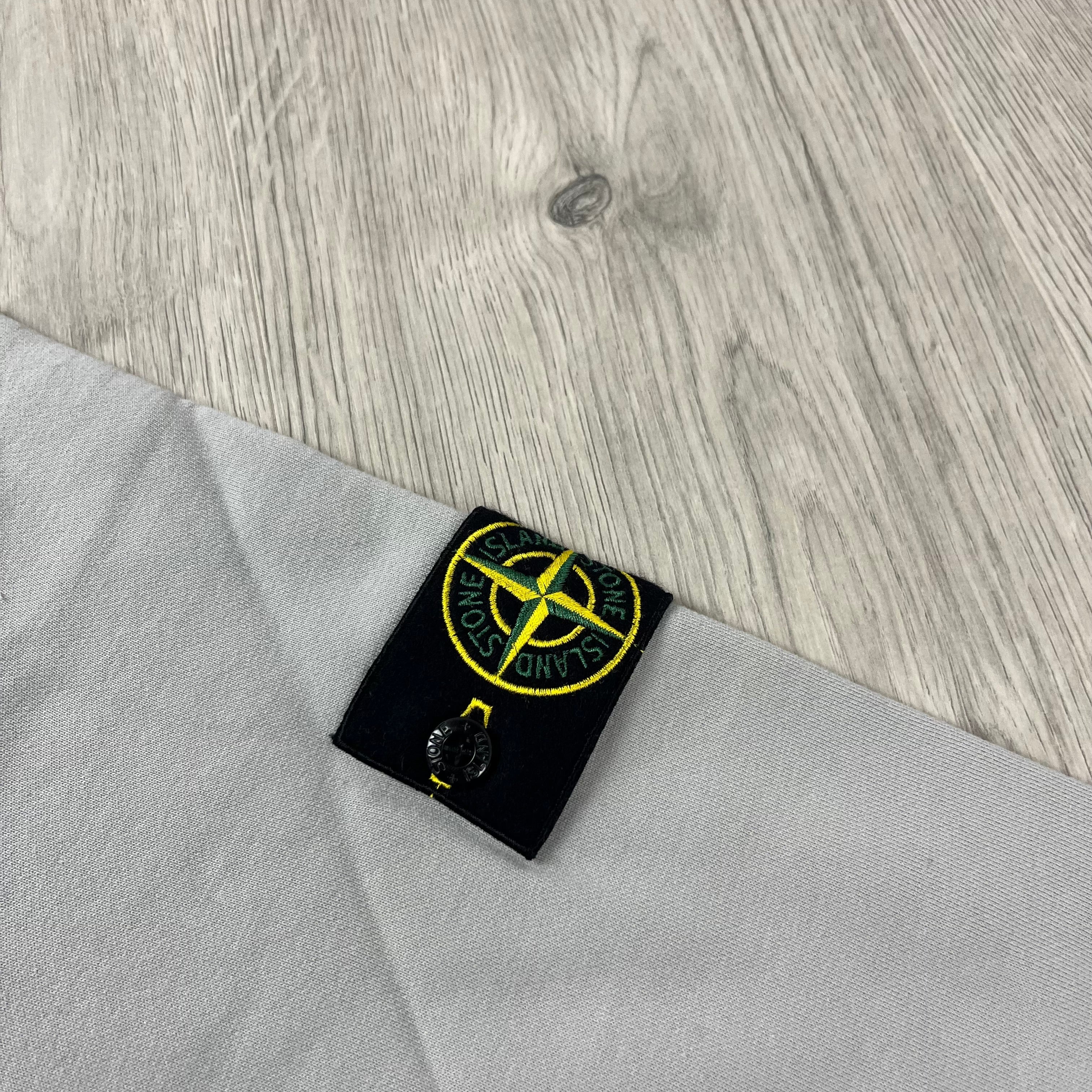 Stone Island Dyed Sweatshirt - Pearl Grey Ironleague