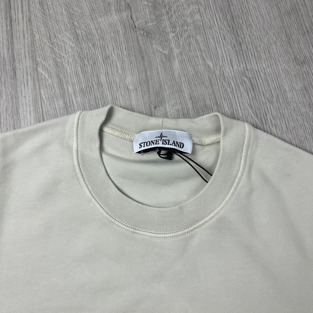 Stone Island Dyed Sweatshirt - Sand Ironleague