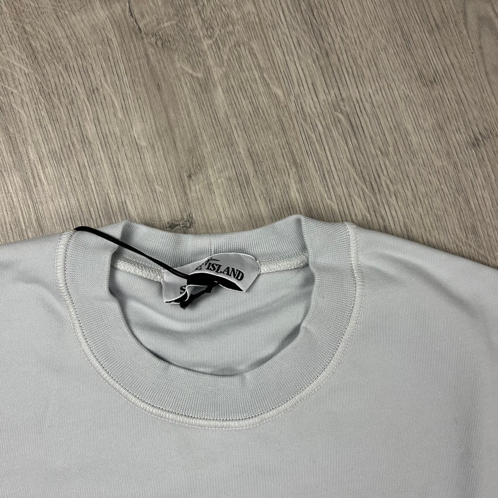 Stone Island Dyed Sweatshirt - Sky Blue Ironleague