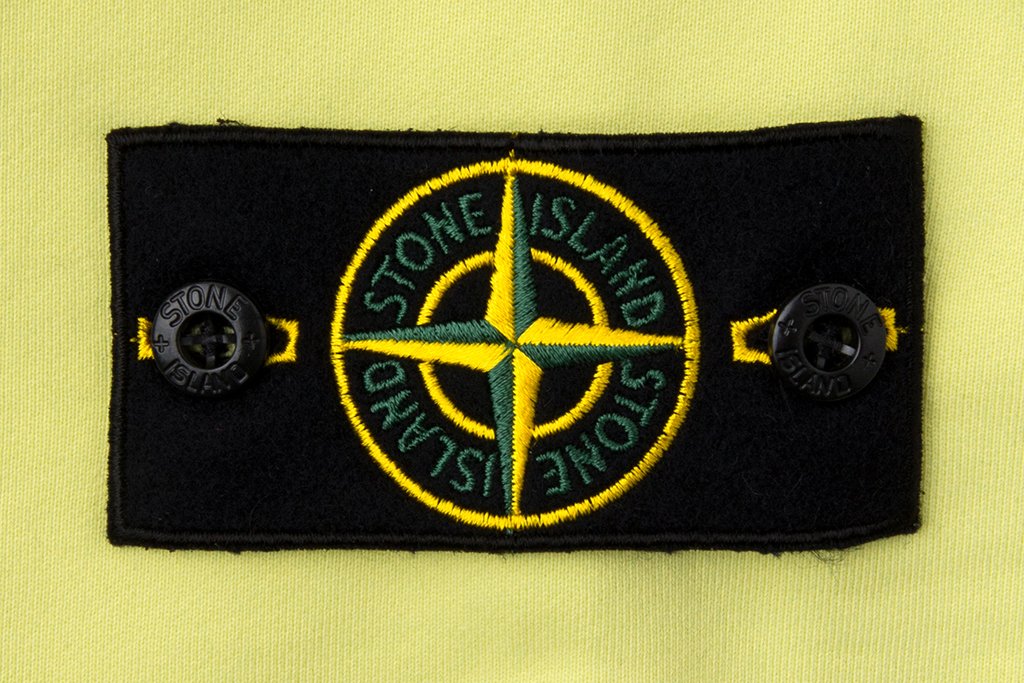 Stone Island Fleece Shorts - Lemon