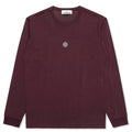 Stone Island Graphic Five L/S T-Shirt - Dark Burgundy