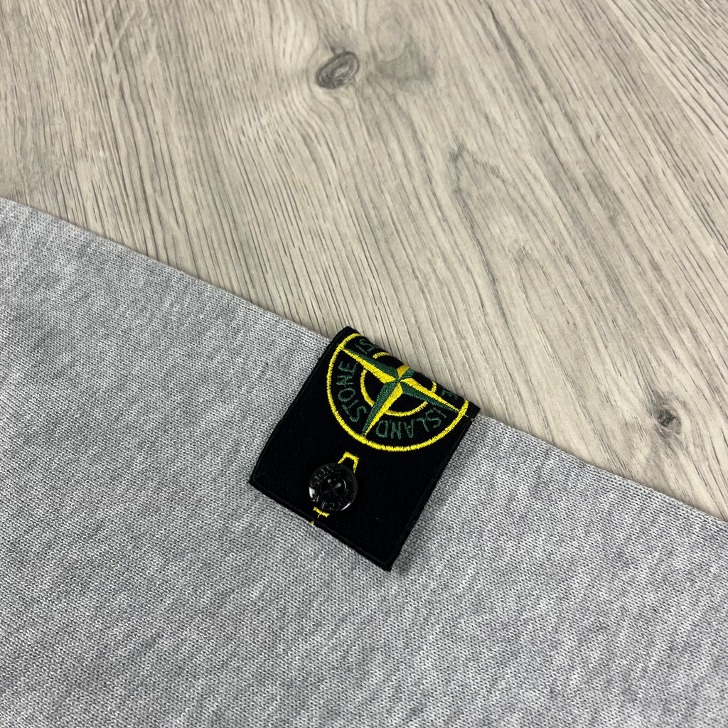 Stone Island Knit Half Zip Fleece - Grey Ironleague