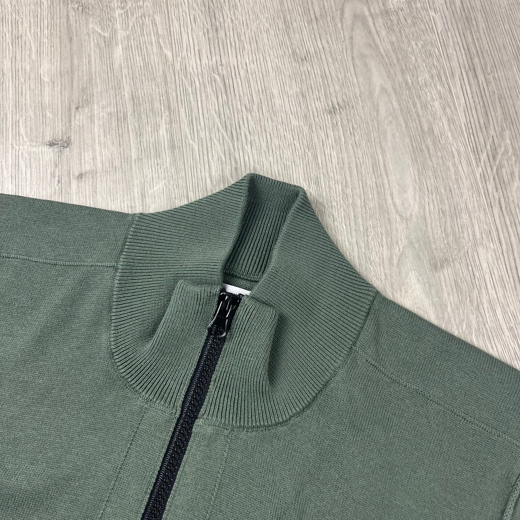 Stone Island Knit Half Zip Fleece - Musk Ironleague