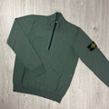 Stone Island Knit Half Zip Fleece - Musk Ironleague