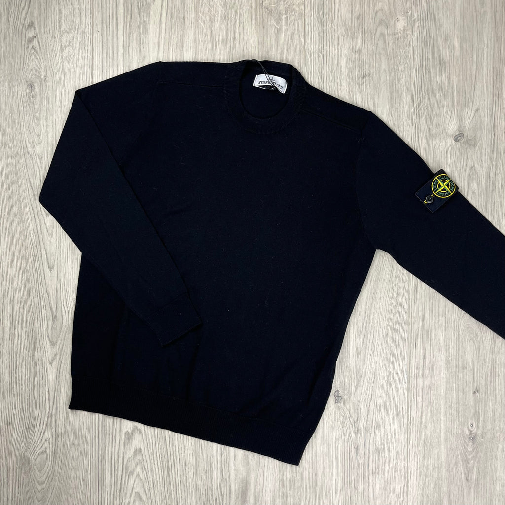 Stone Island Knit Sweatshirt - Black Ironleague