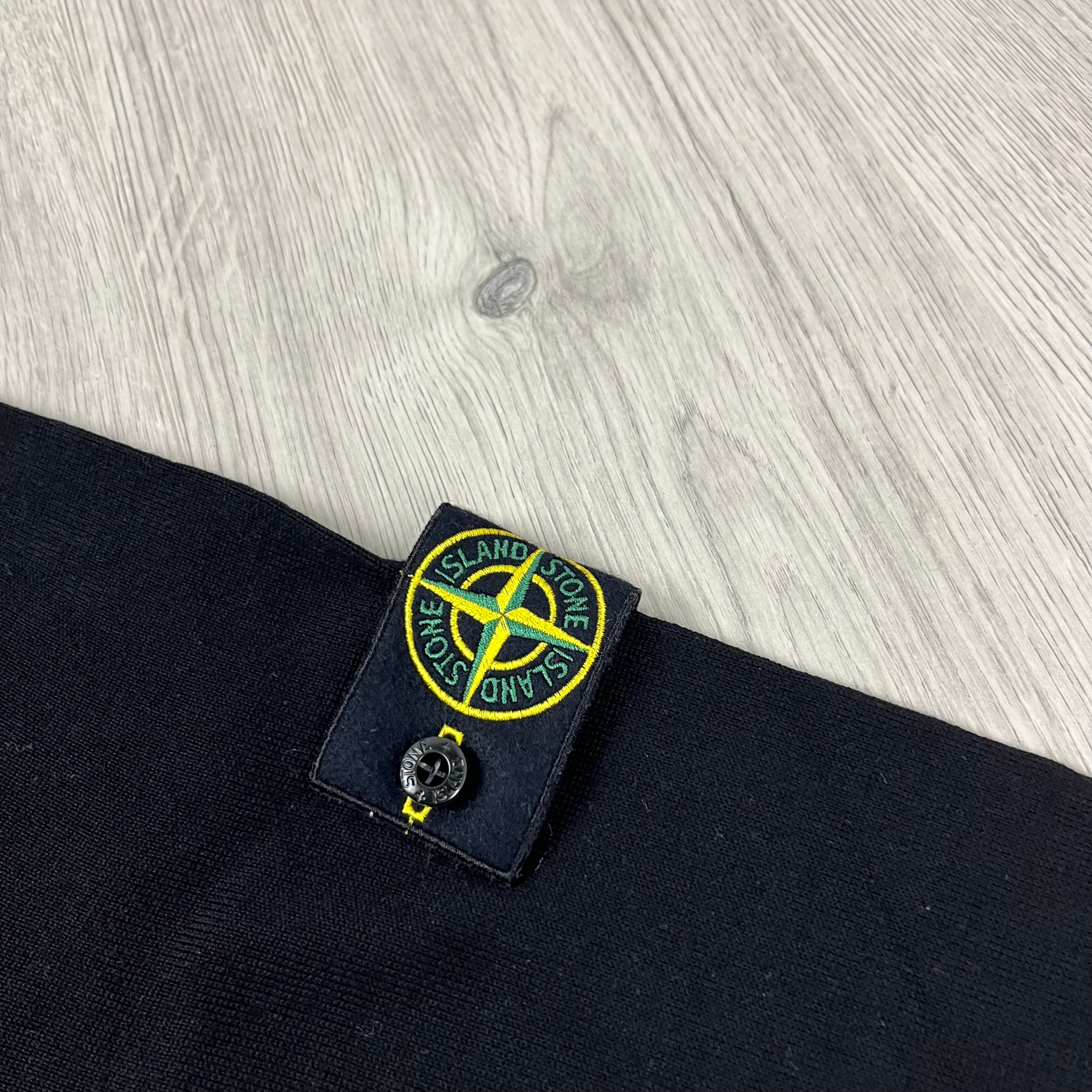 Stone Island Knit Sweatshirt - Black Ironleague
