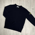Stone Island Knit Sweatshirt - Black Ironleague