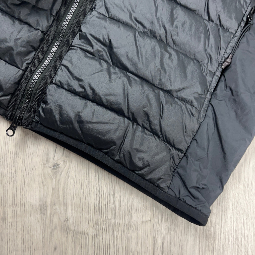 Stone Island Woven Down Jacket - Black Ironleague