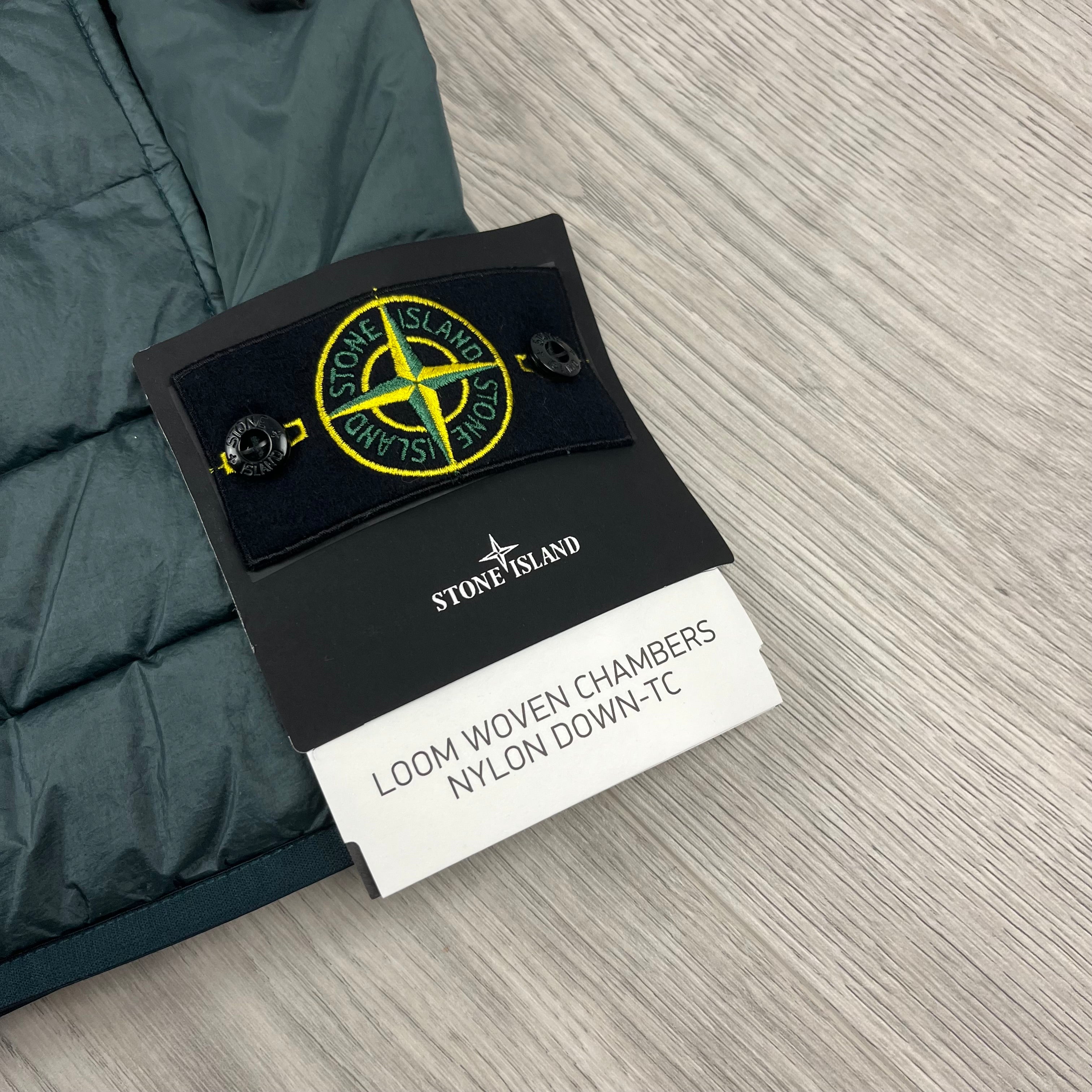 Stone Island Padded Gilet - Bottle Green Ironleague