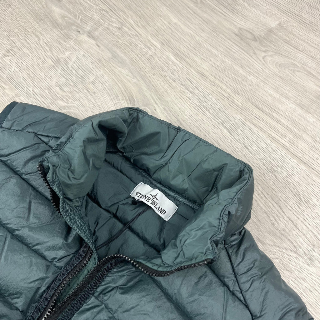 Stone Island Padded Gilet - Bottle Green Ironleague