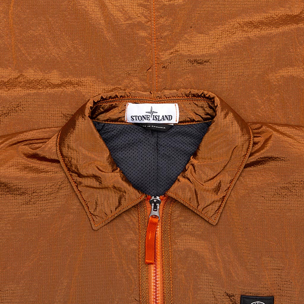 Stone Island Nylon Metal Rete Isolante-TC Overshirt - Orange
