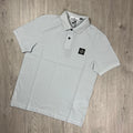 Stone Island Patch Polo Shirt - Sky Blue Ironleague