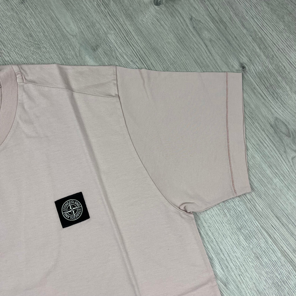 Stone Island Patch T-Shirt - Rose Ironleague