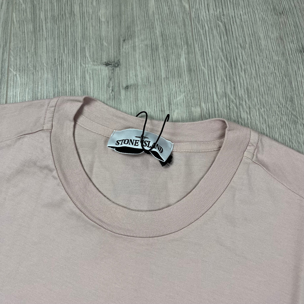 Stone Island Patch T-Shirt - Rose Ironleague