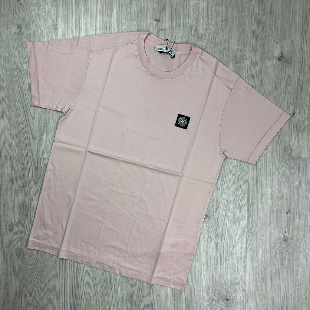 Stone Island Patch T-Shirt - Rose Ironleague