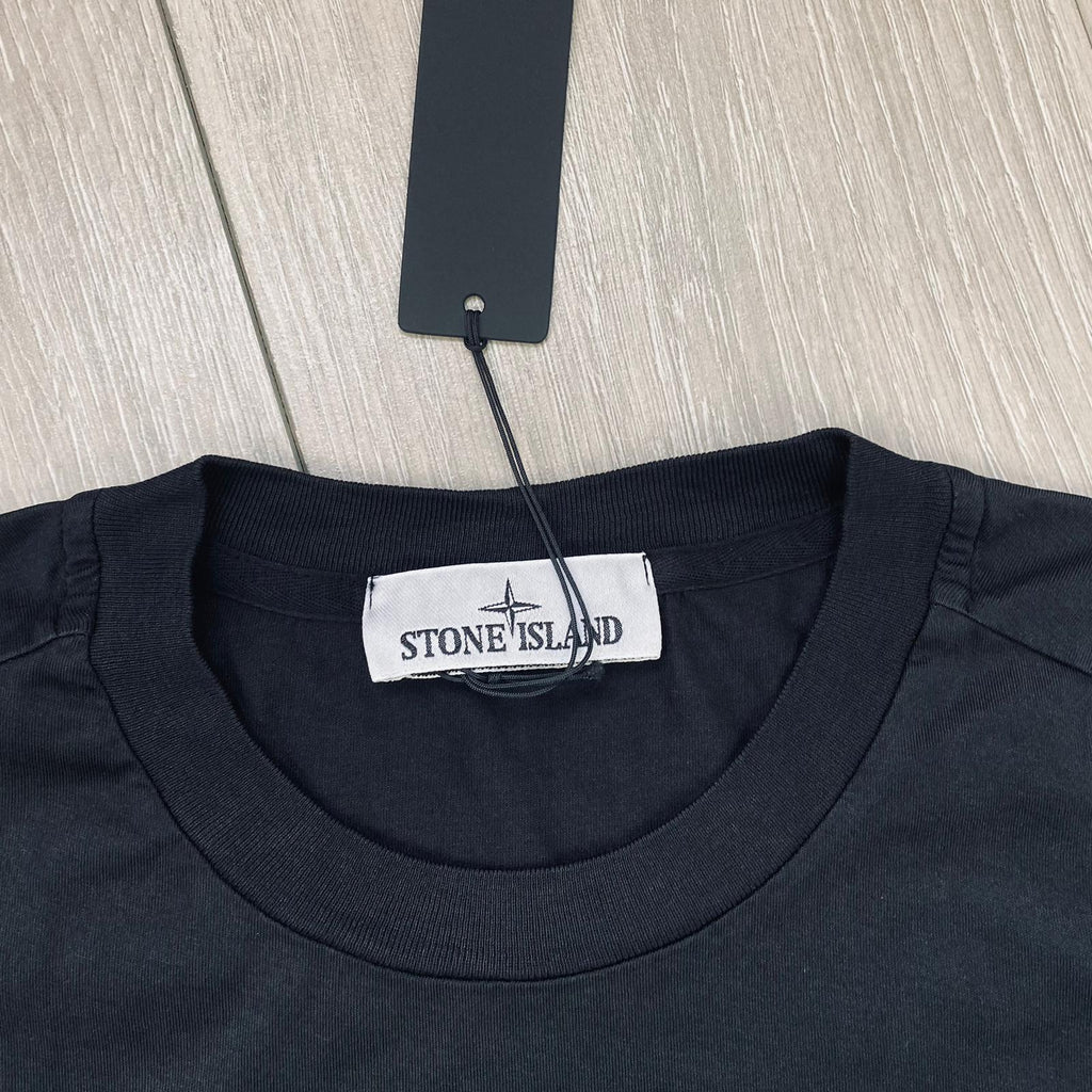 Stone Island Patch T-Shirt - Black Ironleague