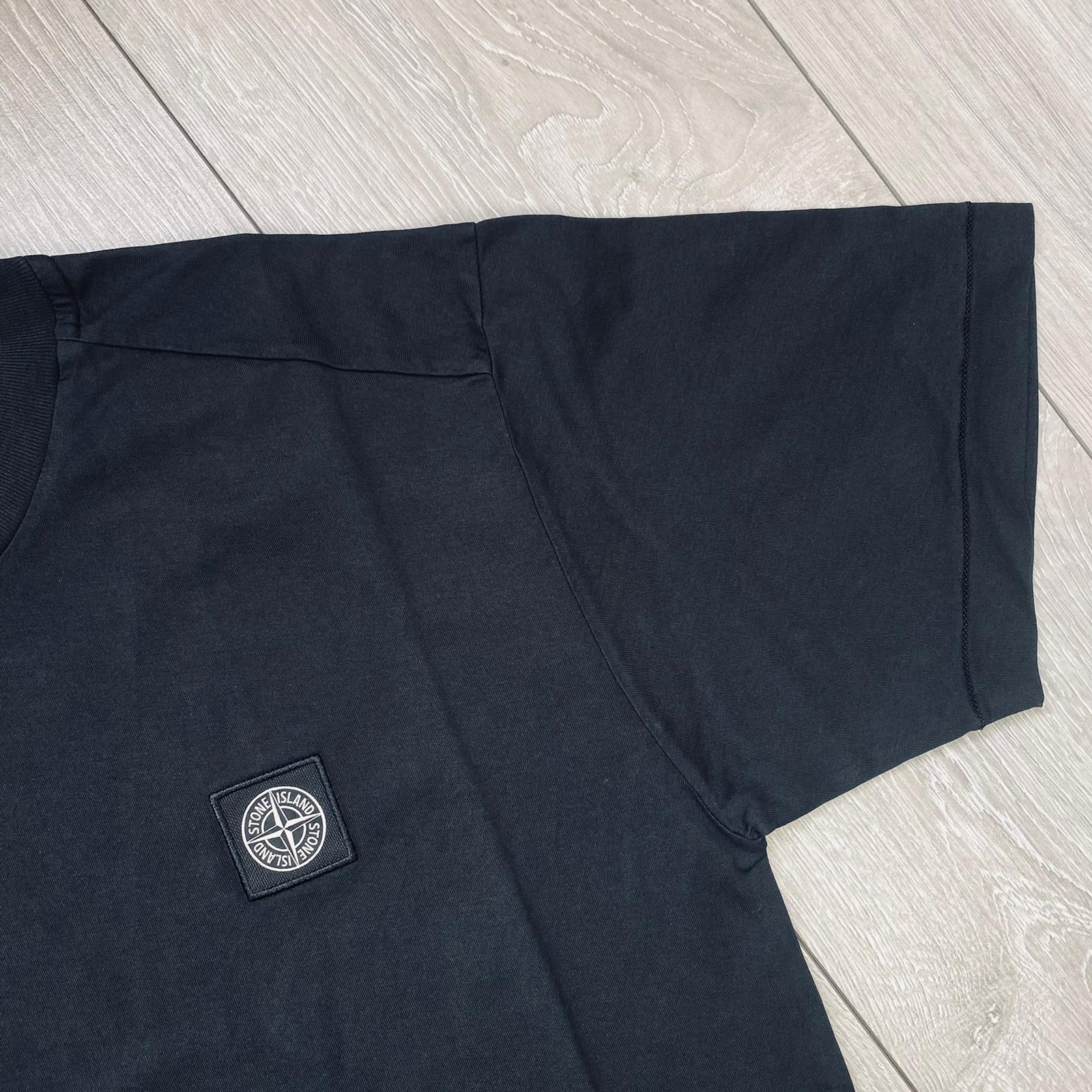 Stone Island Patch T-Shirt - Black Ironleague