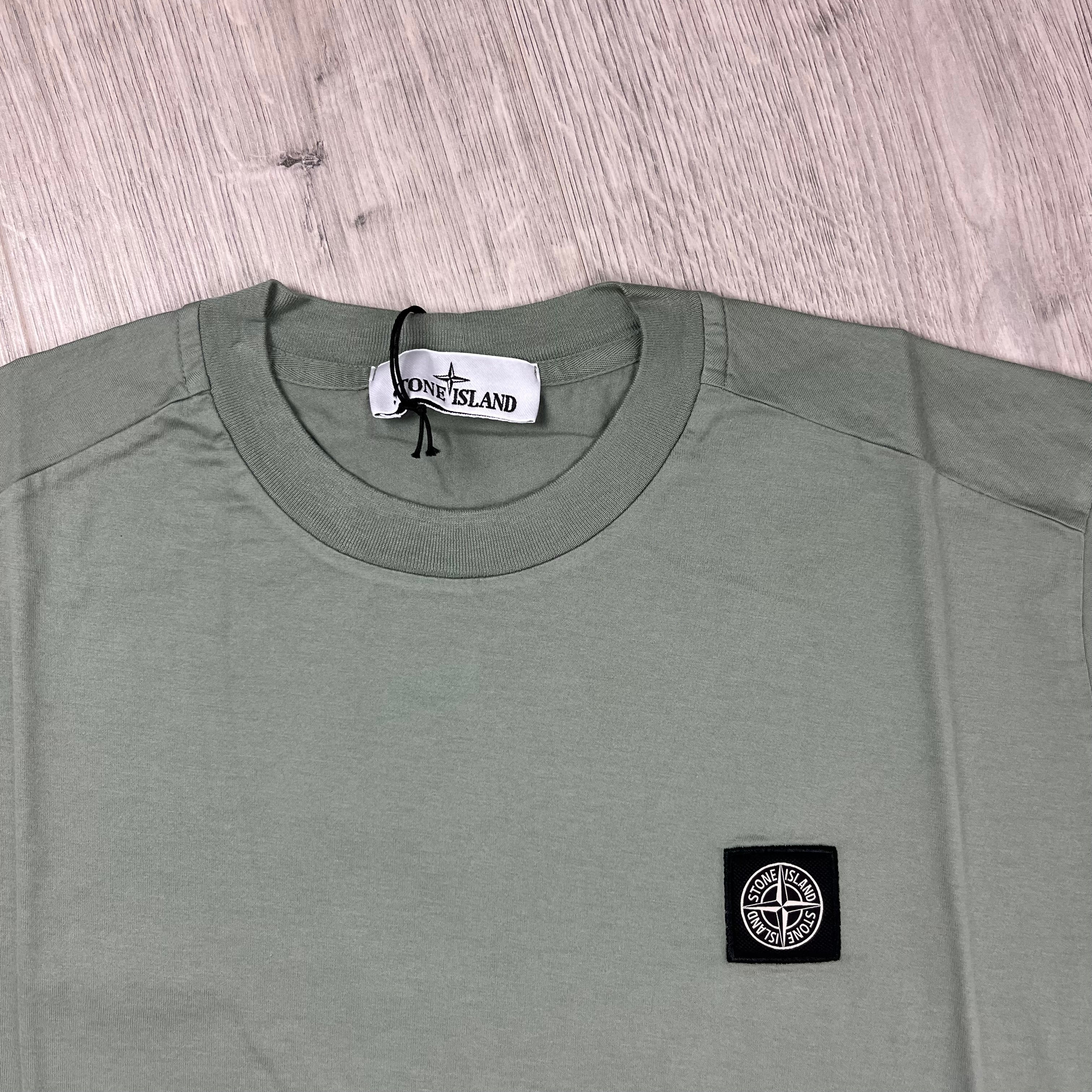 Stone Island Patch T-Shirt - Sage Ironleague