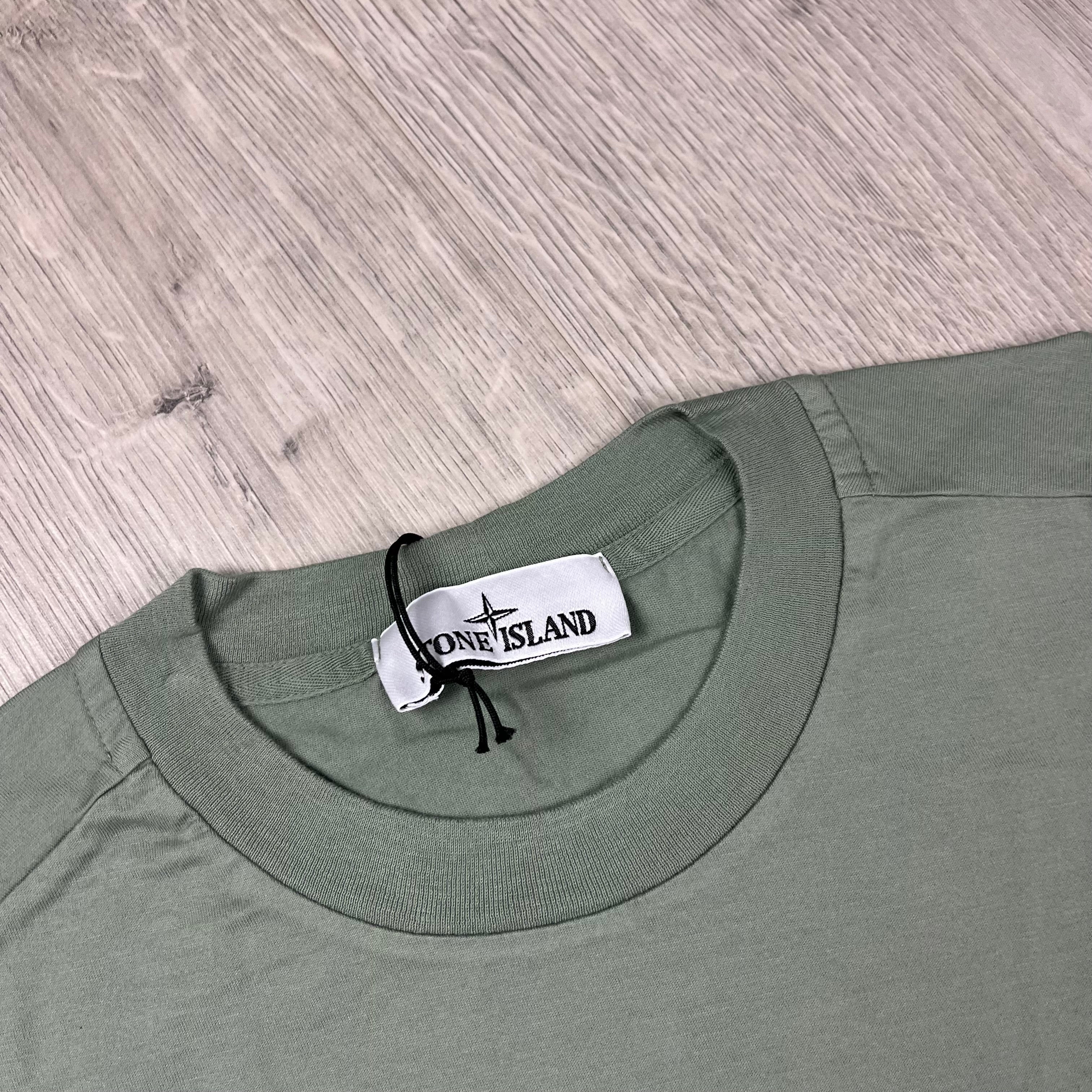 Stone Island Patch T-Shirt - Sage Ironleague