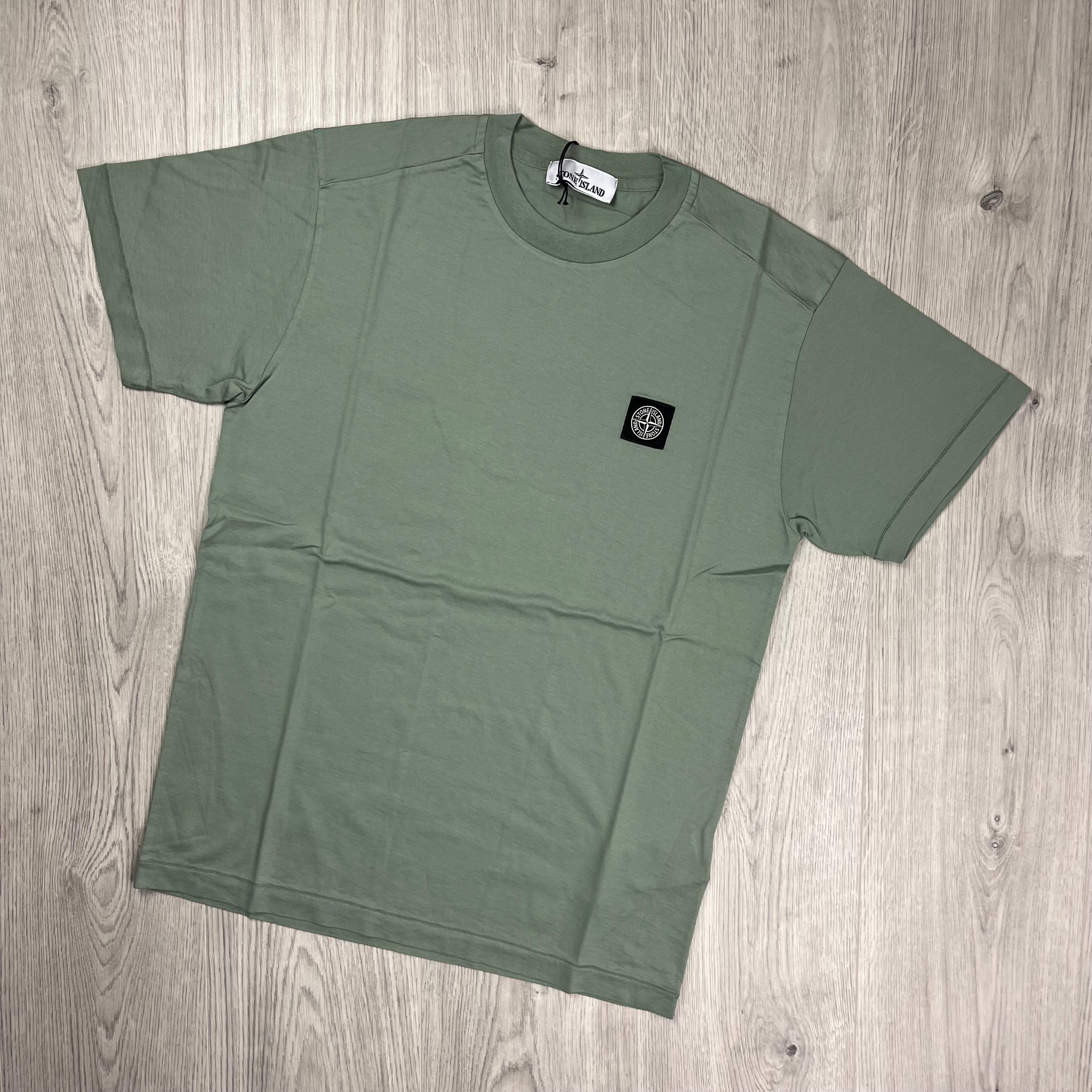 Stone Island Patch T-Shirt - Sage Ironleague