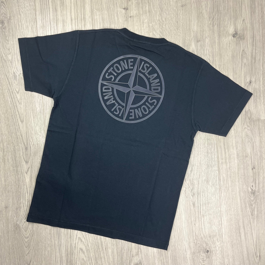 Stone Island Printed T-Shirt - Navy Ironleague
