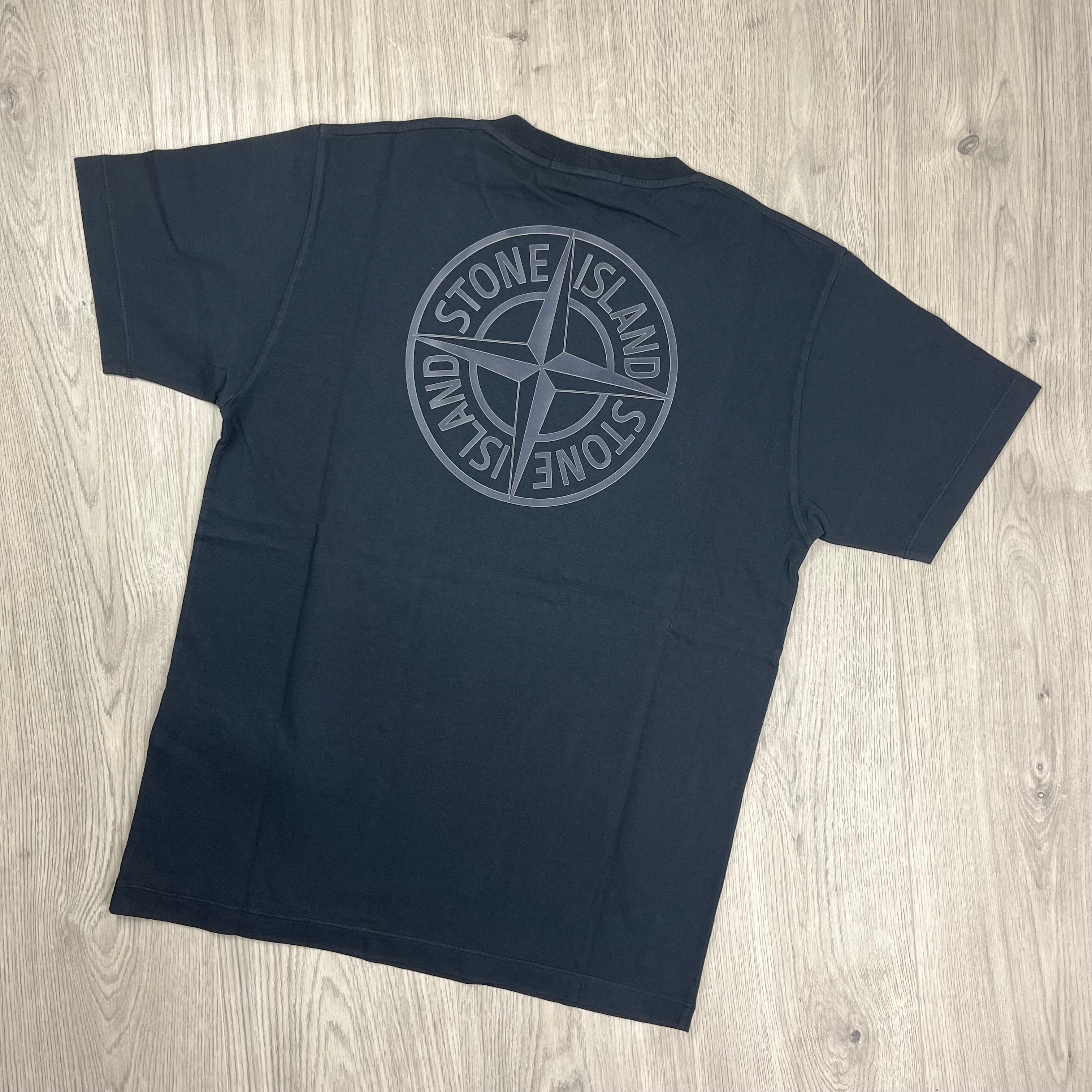 Stone Island Printed T-Shirt - Navy Ironleague