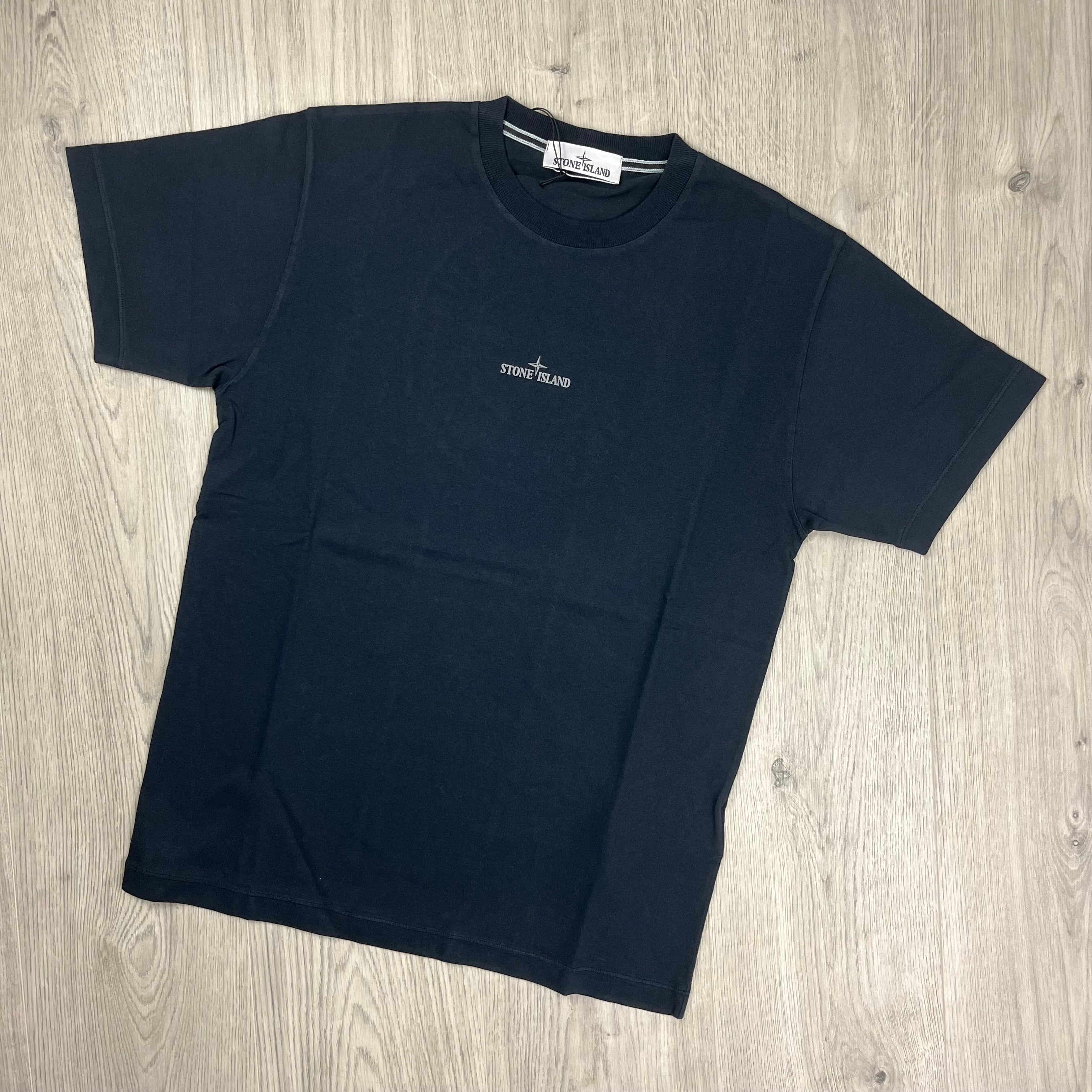 Stone Island Printed T-Shirt - Navy Ironleague
