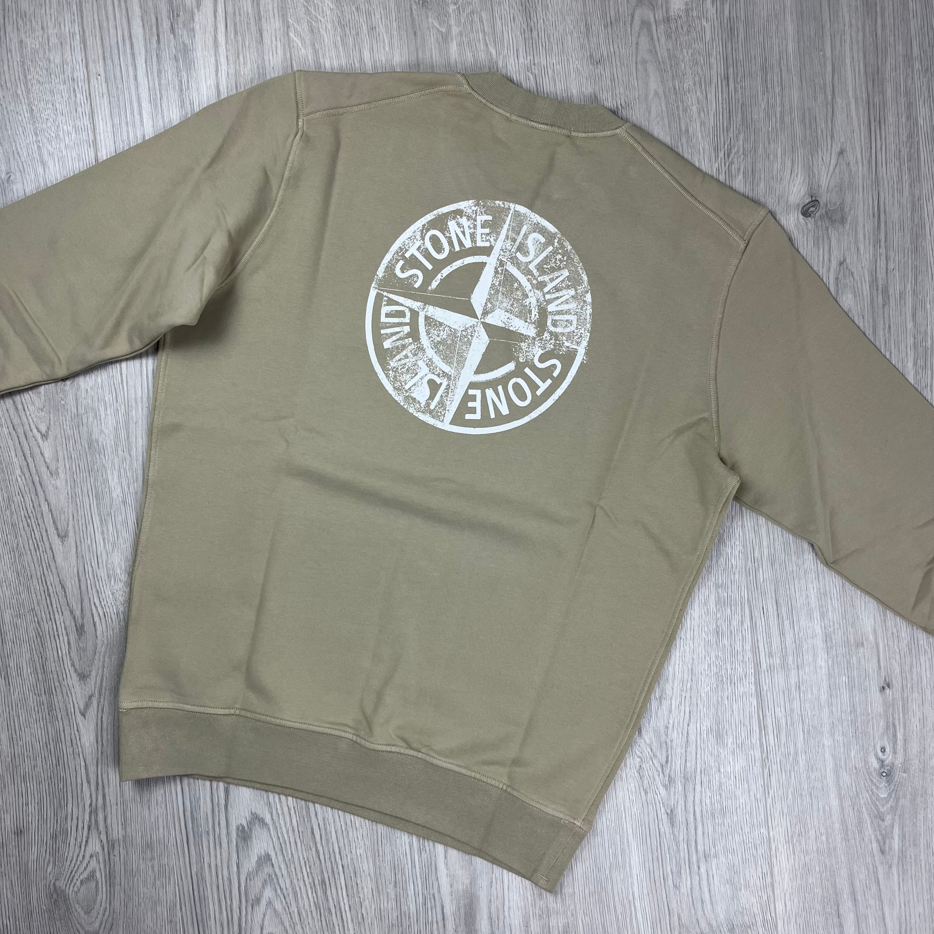 Stone Island Reflective Sweatshirt - Desert Ironleague