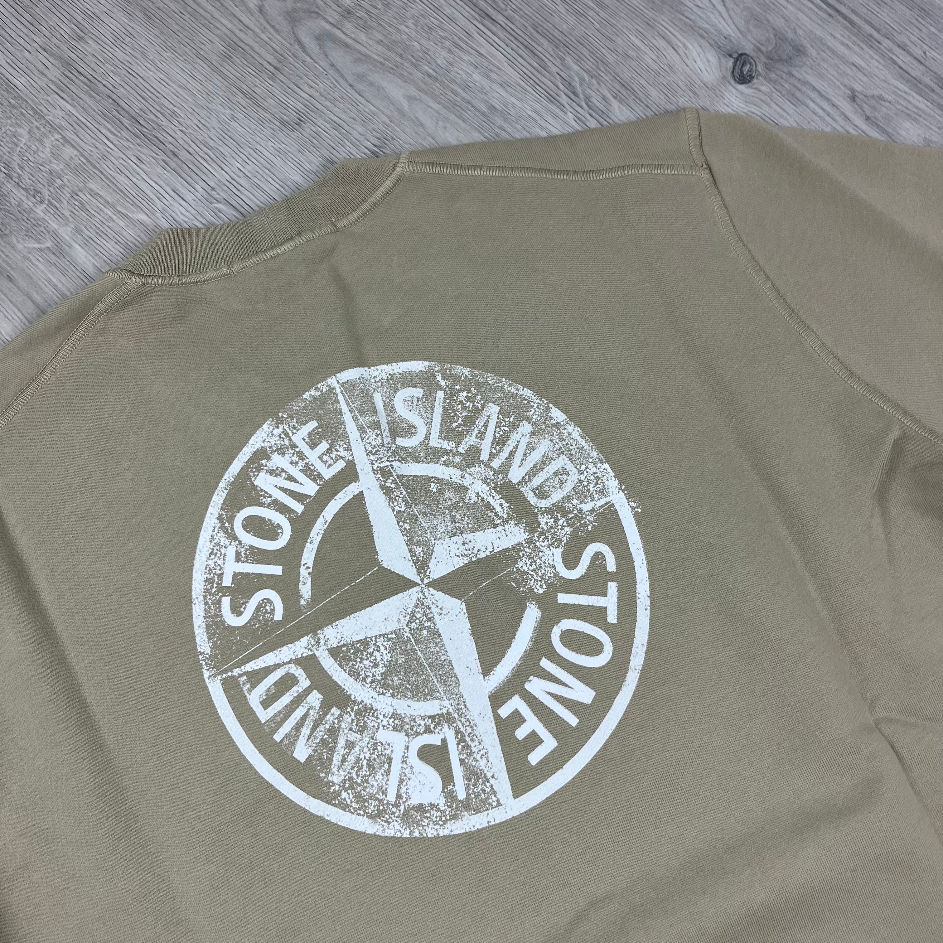Stone Island Reflective Sweatshirt - Desert Ironleague