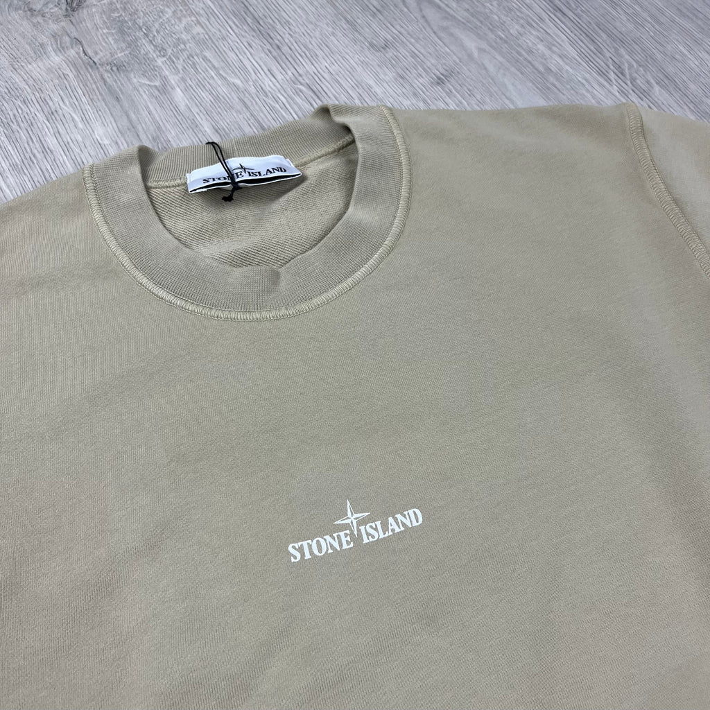 Stone Island Reflective Sweatshirt - Desert Ironleague