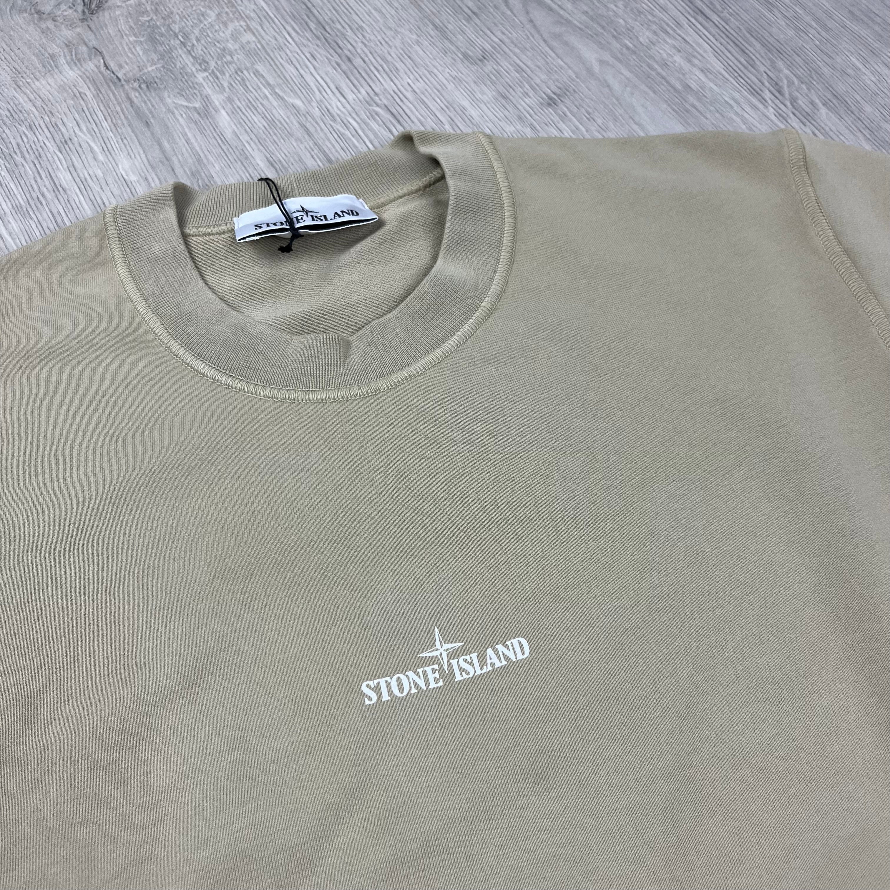 Stone Island Reflective Sweatshirt - Desert Ironleague