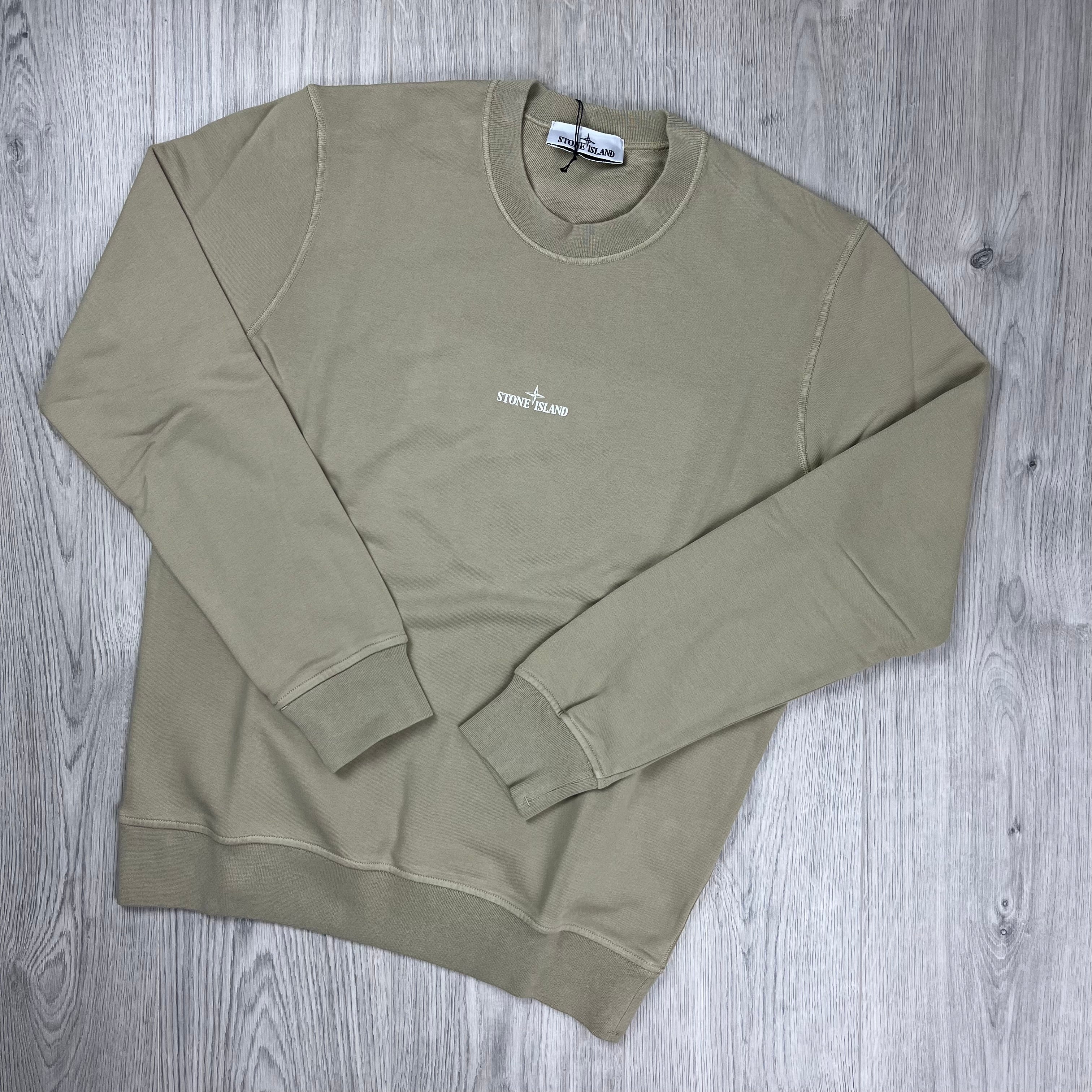 Stone Island Reflective Sweatshirt - Desert Ironleague