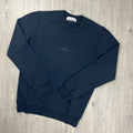 Stone Island Reflective Sweatshirt - Navy Ironleague