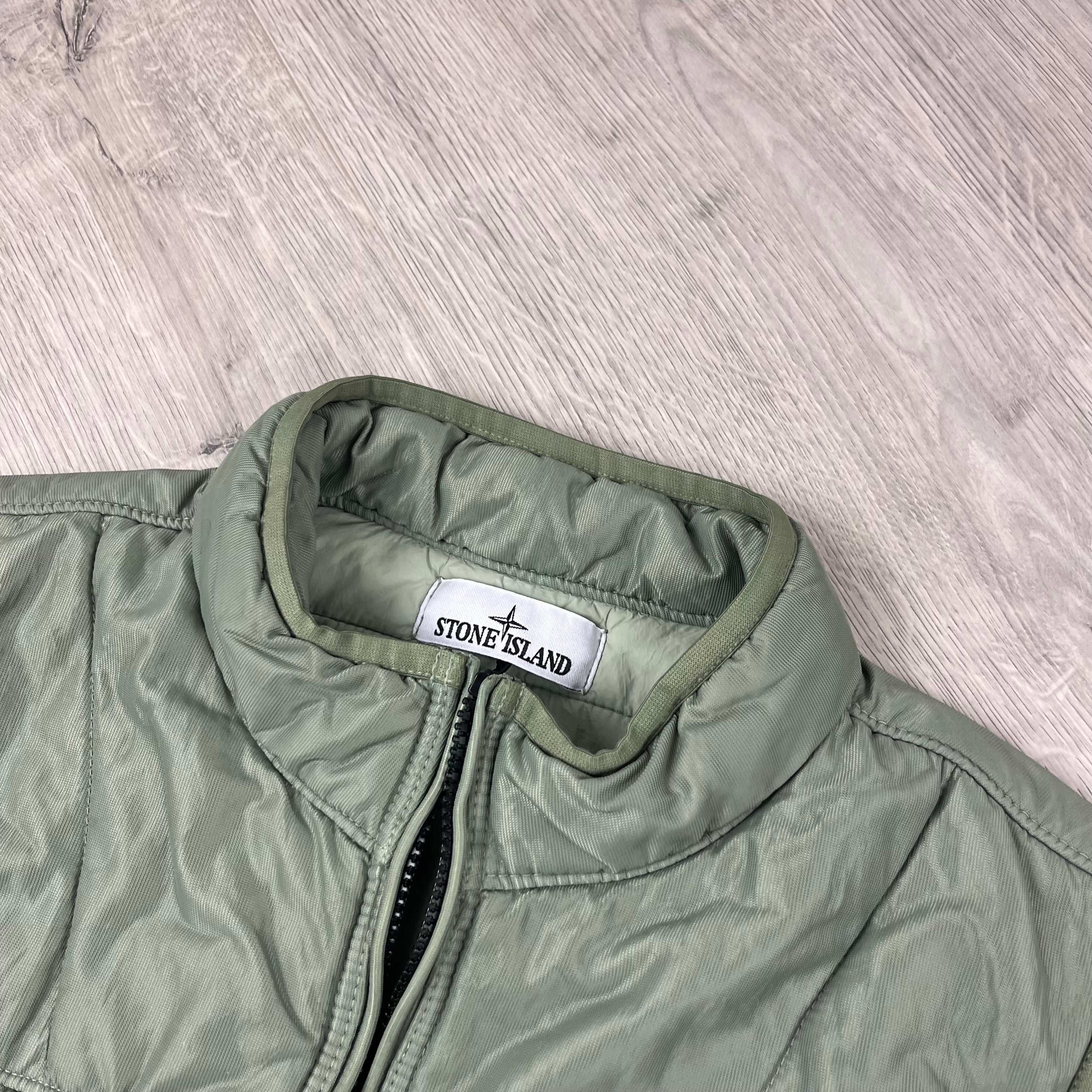 Stone Island Nylon Gilet - Sage Ironleague