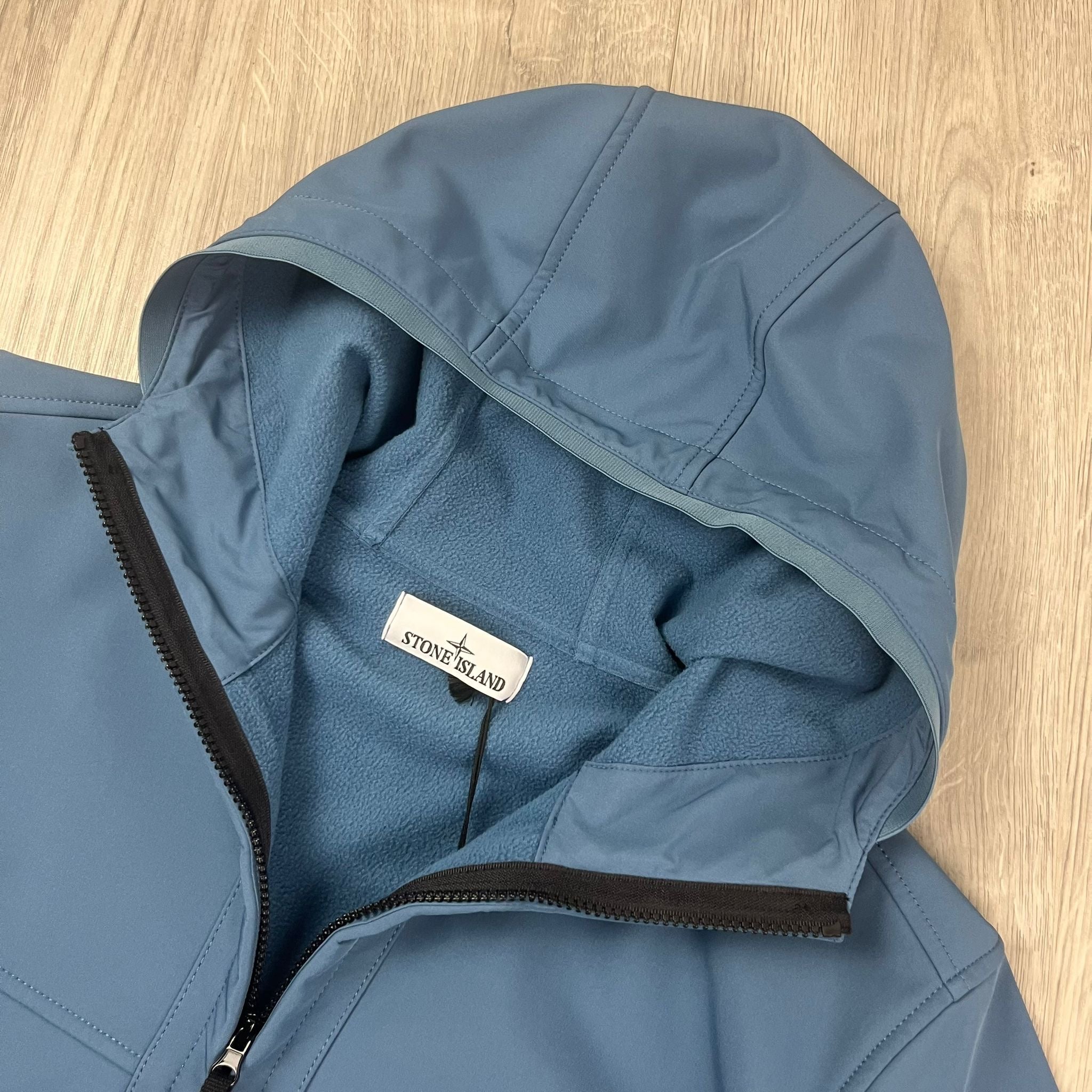Stone Island Shell Jacket - Avio Blue Ironleague