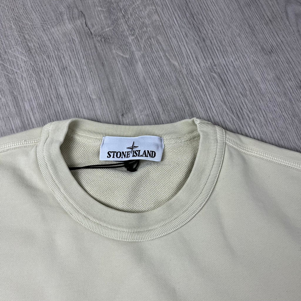 Stone Island Dyed Sweatshirt - Oat Ironleague