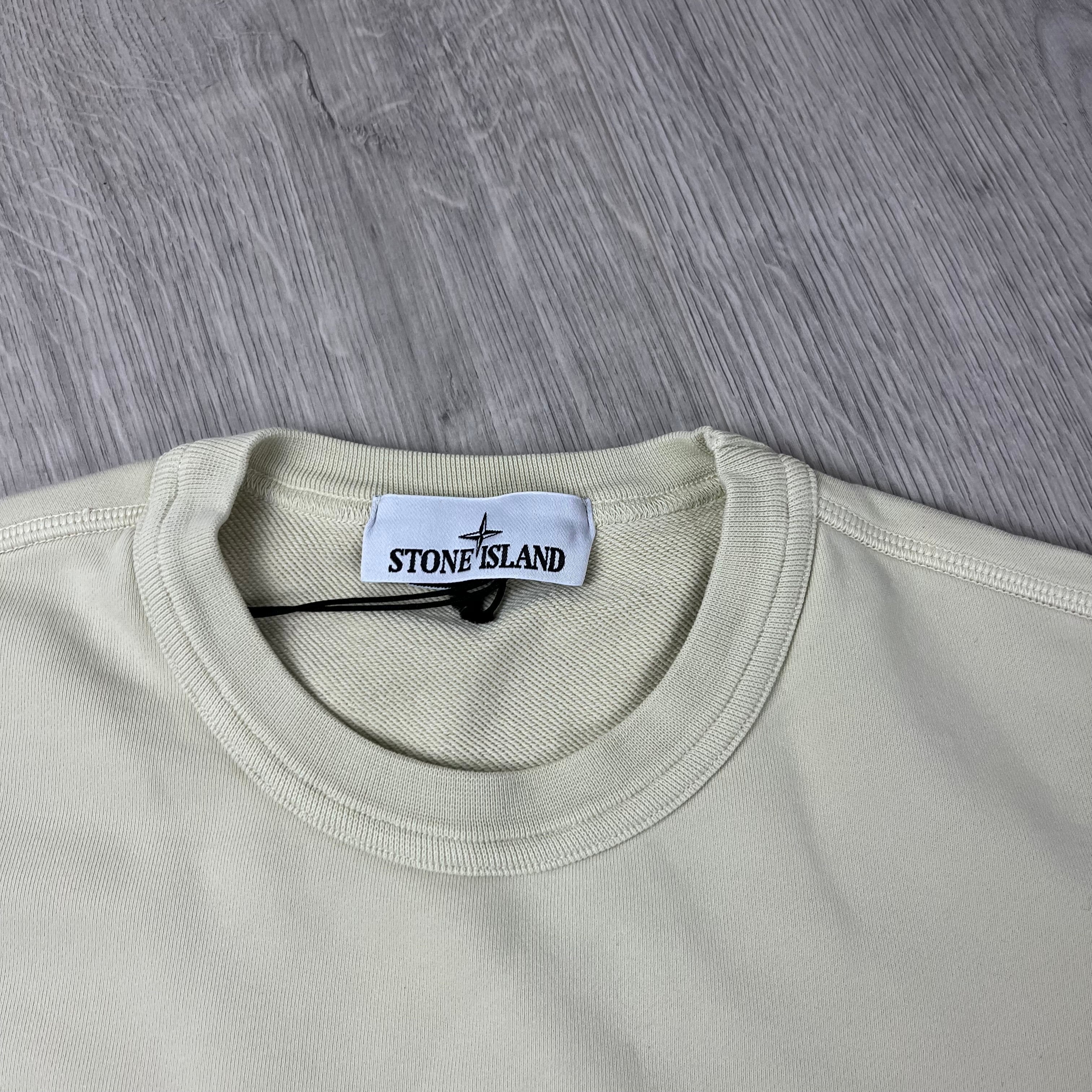 Stone Island Dyed Sweatshirt - Oat Ironleague