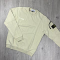 Stone Island Dyed Sweatshirt - Oat Ironleague