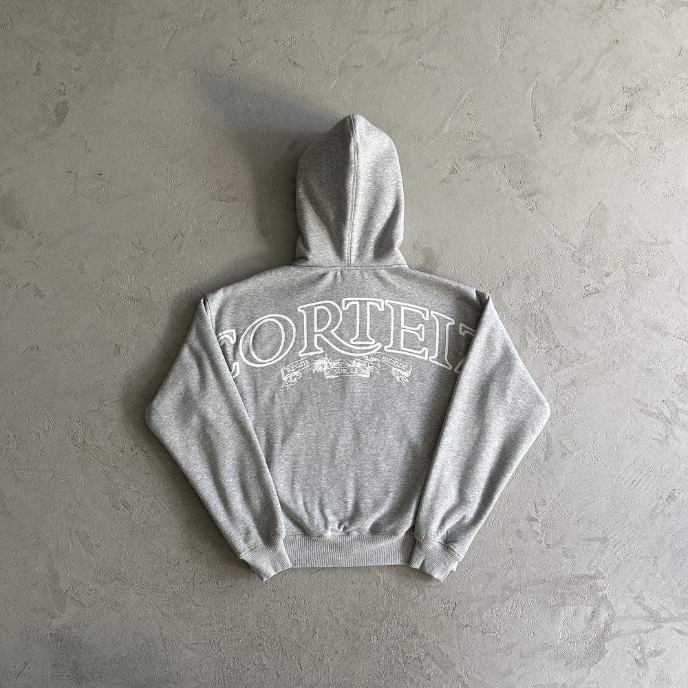 Corteiz Superior Royale Zip Set - Grey Ironleague