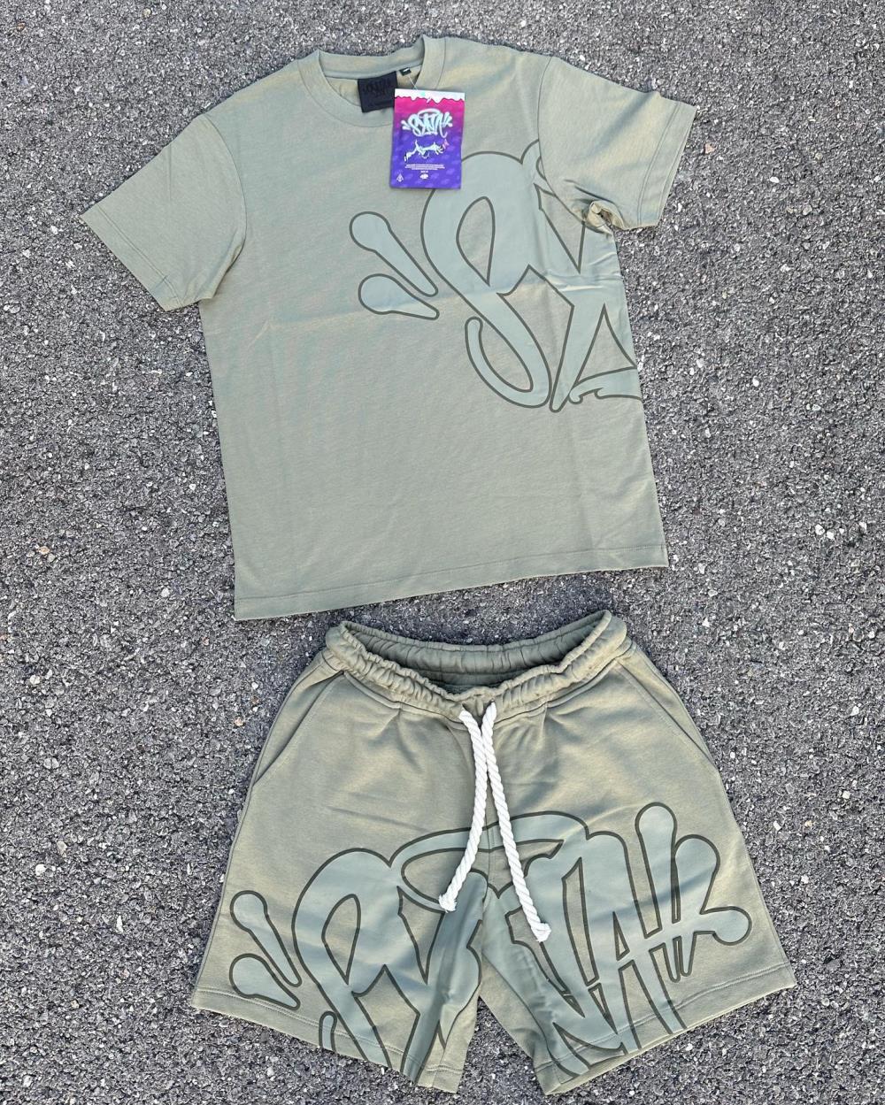 Syna t-Shirts & Shorts Set - Green Ironleague
