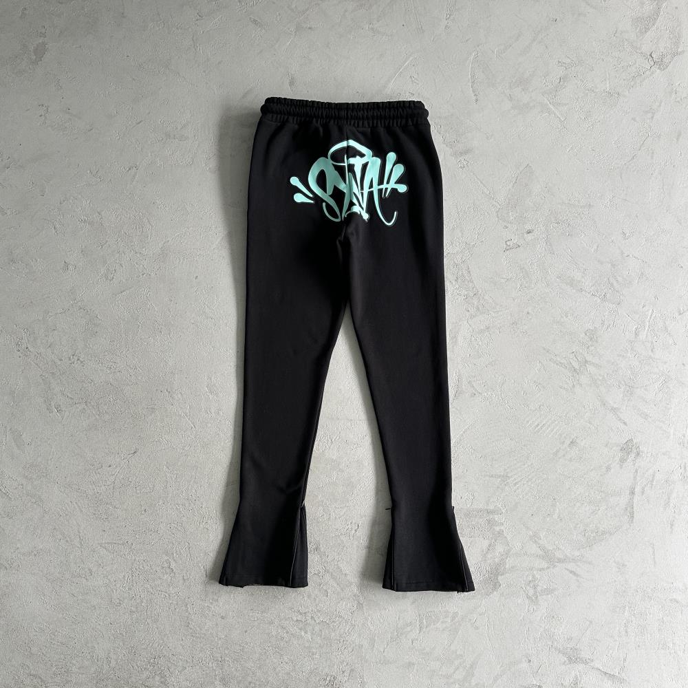 Syna Tracksuit - Black/Baby Blue Ironleague