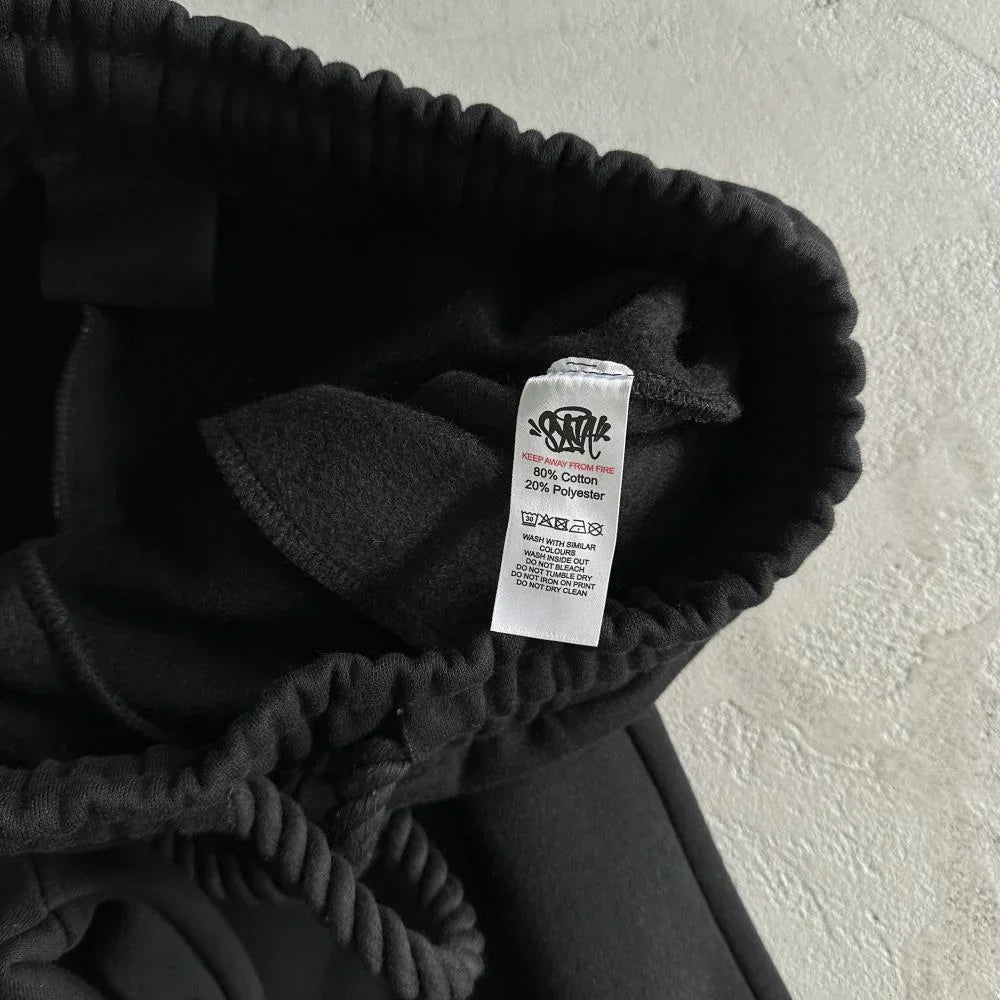 Syna Tracksuit - Black/Baby Blue Ironleague