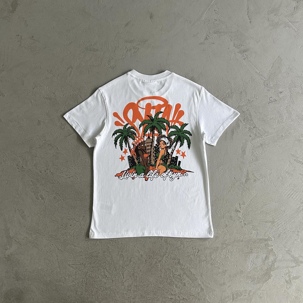 Syna Beach Tee - White Ironleague