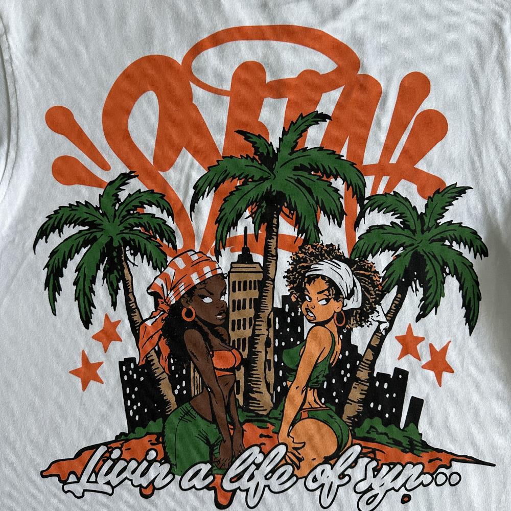Syna Beach Tee - White Ironleague