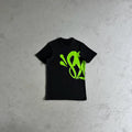 Syna Tee - Black/Green Ironleague