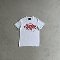 Syna Chrome Tee - White/Red Ironleague