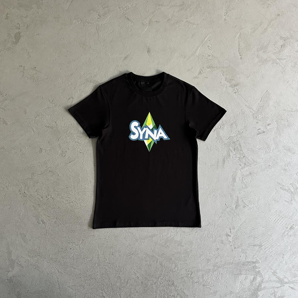 Syna Club Tee - Black Ironleague